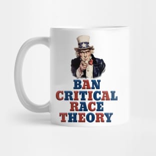 Uncle Sam Ban Critical Race Theory Mug